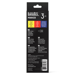 Marker Primary 3-piece Set in the group Pens / Artist Pens / Acrylic Markers at Pen Store (137369)