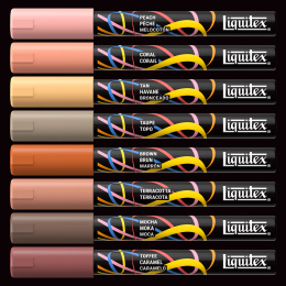 Marker Portrait 8-piece Set in the group Pens / Artist Pens / Acrylic Markers at Pen Store (137372)