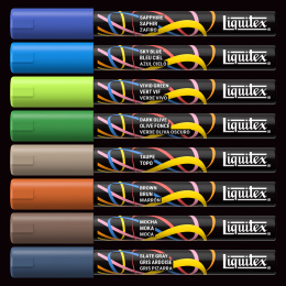 Marker Landscape 8-piece Set in the group Pens / Artist Pens / Acrylic Markers at Pen Store (137374)
