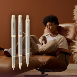 IM Finishing Touch Sandstone Rollerball in the group Pens / Fine Writing / Rollerball Pens at Pen Store (137383)