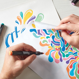 Creative Marker Bullet Tip 5-pack Warm Tones in the group Pens / Artist Pens / Acrylic Markers at Pen Store (137404)