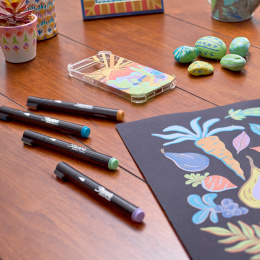 Creative Marker Bullet Tip 5-pack Warm Tones in the group Pens / Artist Pens / Acrylic Markers at Pen Store (137404)