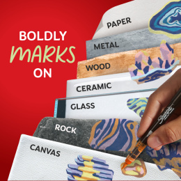 Creative Marker Brush Tip 12-pack Earth Tones in the group Pens / Artist Pens / Acrylic Markers at Pen Store (137406)