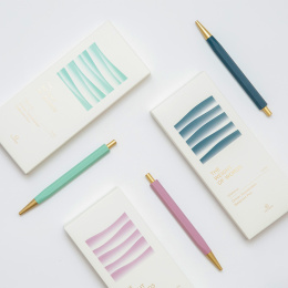 Ocean Sustainable Ballpoint pen Teal Green in the group Pens / Fine Writing / Ballpoint Pens at Pen Store (137420)