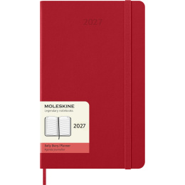 Diary 12M Daily 2027 Hardcover Large Red in the group Paper & Pads / Planners / 12-Month Planners at Pen Store (137426)