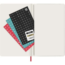 Diary 12M Daily 2027 Softcover Large Red in the group Paper & Pads / Planners / 12-Month Planners at Pen Store (137427)
