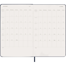Diary 12M Daily 2027 Hardcover Large Sapphire Blue in the group Paper & Pads / Planners / 12-Month Planners at Pen Store (137428)