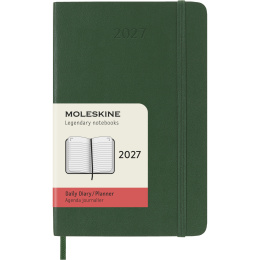Diary 12M Daily 2027 Softcover Pocket Myrtle Green in the group Paper & Pads / Planners / 12-Month Planners at Pen Store (137431)