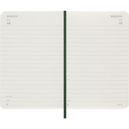 Diary 12M Daily 2027 Softcover Pocket Myrtle Green in the group Paper & Pads / Planners / 12-Month Planners at Pen Store (137431)