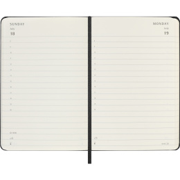 Diary 12M Daily 2027 Hardcover Pocket Black in the group Paper & Pads / Planners / 12-Month Planners at Pen Store (137432)