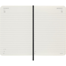 Diary 12M Daily 2027 Softcover Pocket Black in the group Paper & Pads / Planners / 12-Month Planners at Pen Store (137433)