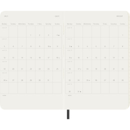 Diary 12M Daily 2027 Softcover Pocket Black in the group Paper & Pads / Planners / 12-Month Planners at Pen Store (137433)