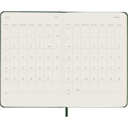 Diary 12M Daily 2027 Hardcover Pocket Myrtle Green in the group Paper & Pads / Planners / 12-Month Planners at Pen Store (137434)