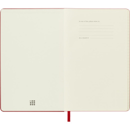 Diary 12M Daily 2027 Hardcover Pocket Red in the group Paper & Pads / Planners / 12-Month Planners at Pen Store (137435)