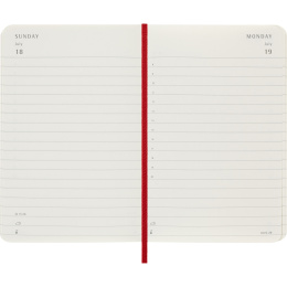 Diary 12M Daily 2027 Softcover Pocket Red in the group Paper & Pads / Planners / 12-Month Planners at Pen Store (137436)