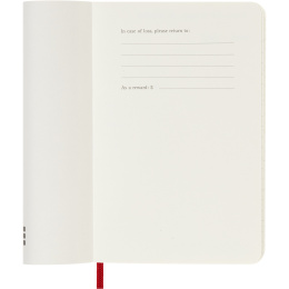 Diary 12M Daily 2027 Softcover Pocket Red in the group Paper & Pads / Planners / 12-Month Planners at Pen Store (137436)