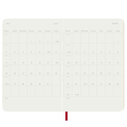 Diary 12M Daily 2027 Softcover Pocket Red in the group Paper & Pads / Planners / 12-Month Planners at Pen Store (137436)