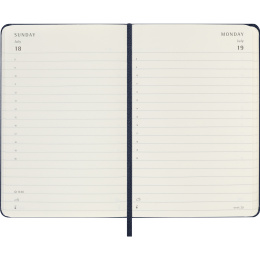 Diary 12M Daily 2027 Hardcover Pocket Sapphire Blue in the group Paper & Pads / Planners / 12-Month Planners at Pen Store (137437)