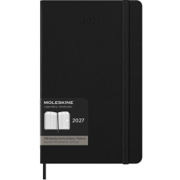 Diary 12M Weekly Vertical PRO 2027 Hardcover Large Black in the group Paper & Pads / Planners / 12-Month Planners at Pen Store (137442)