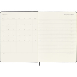 Diary 12M Weekly Vertical PRO 2027 Hardcover Large Black in the group Paper & Pads / Planners / 12-Month Planners at Pen Store (137442)