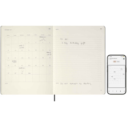 Diary 12M Smart PRO Digital Weekly Vertical 2027 XL Black in the group Paper & Pads / Planners / 12-Month Planners at Pen Store (137444)