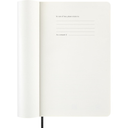 Diary 12M Weekly Horizontal 2027 Softcover Large Black in the group Paper & Pads / Planners / 12-Month Planners at Pen Store (137447)