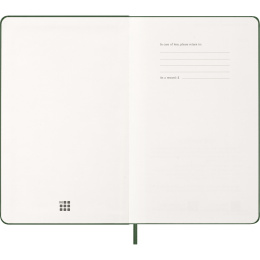 Diary 12M Weekly Notebook 2027 Hardcover Large Myrtle Green  in the group Paper & Pads / Planners / 12-Month Planners at Pen Store (137452)