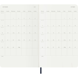 Diary 12M Weekly Notebook 2027 Softcover Large Sapphire Blue  in the group Paper & Pads / Planners / 12-Month Planners at Pen Store (137454)
