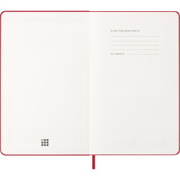 Diary 12M Weekly Notebook 2027 Hardcover Large Red  in the group Paper & Pads / Planners / 12-Month Planners at Pen Store (137455)