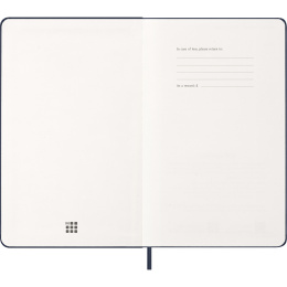 Diary 12M Weekly Notebook 2027 Hardcover Large Sapphire Blue  in the group Paper & Pads / Planners / 12-Month Planners at Pen Store (137457)
