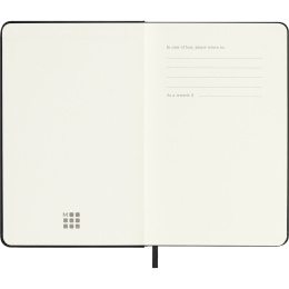 Diary 12M Weekly Notebook 2027 Hardcover Pocket Black  in the group Paper & Pads / Planners / 12-Month Planners at Pen Store (137458)