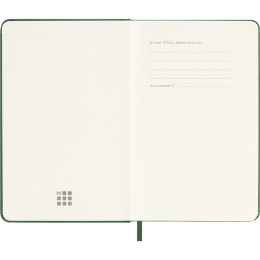 Diary 12M Weekly Notebook 2027 Hardcover Pocket Myrtle Green  in the group Paper & Pads / Planners / 12-Month Planners at Pen Store (137460)