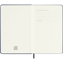Diary 12M Weekly Notebook 2027 Hardcover Pocket Sapphire Blue  in the group Paper & Pads / Planners / 12-Month Planners at Pen Store (137465)