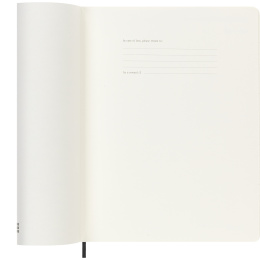 Diary 12M Weekly Notebook 2027 Softcover XL Black  in the group Paper & Pads / Planners / 12-Month Planners at Pen Store (137467)