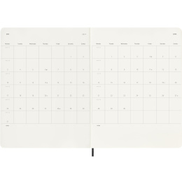 Diary 12M Weekly Notebook 2027 Softcover XL Black  in the group Paper & Pads / Planners / 12-Month Planners at Pen Store (137467)