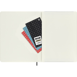 Diary 12M Weekly Notebook 2027 Softcover XL Black  in the group Paper & Pads / Planners / 12-Month Planners at Pen Store (137467)