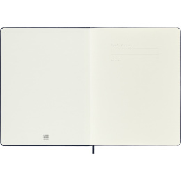 Diary 12M Weekly Notebook 2027 Hardcover XL Sapphire Blue  in the group Paper & Pads / Planners / 12-Month Planners at Pen Store (137468)