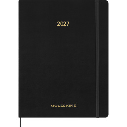 Diary 12M Weekly Vertical 2027 Essential Softcover XXL Black in the group Paper & Pads / Planners / 12-Month Planners at Pen Store (137472)
