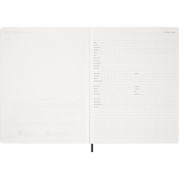 Diary 12M Weekly Vertical 2027 Essential Softcover XXL Black in the group Paper & Pads / Planners / 12-Month Planners at Pen Store (137472)