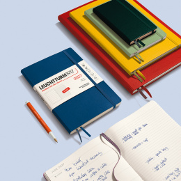 Diary Weekly Planner & Notebook 2027 A5 Soft Cover Indigo in the group Paper & Pads / Planners / 12-Month Planners at Pen Store (137503)