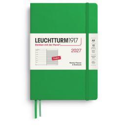 Diary Weekly Planner & Notebook 2026 A5 Spring Leaf in the group Paper & Pads / Planners / 12-Month Planners at Pen Store (137520)