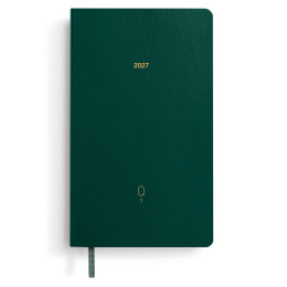 Diary Quarterly Planner 2027 Shades of Green in the group Paper & Pads / Planners / 12-Month Planners at Pen Store (137525)