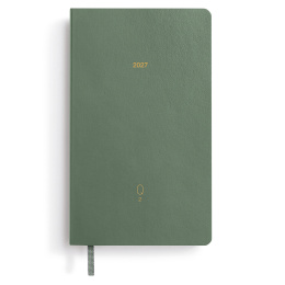 Diary Quarterly Planner 2027 Shades of Green in the group Paper & Pads / Planners / 12-Month Planners at Pen Store (137525)