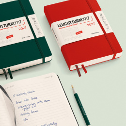 Diary Daily Planner 2027 A5 Cherry in the group Paper & Pads / Planners / 12-Month Planners at Pen Store (137528)