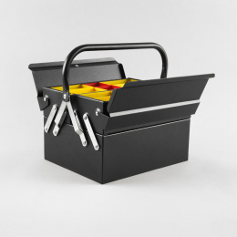 Toolbox Atena Black in the group Hobby & Creativity / Organize / Storage at Pen Store (137545)
