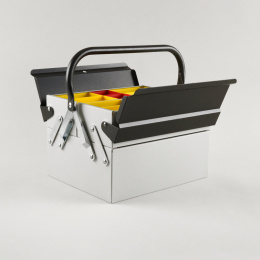 Toolbox Atena Grey/Black in the group Hobby & Creativity / Organize / Storage at Pen Store (137549)