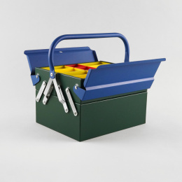 Toolbox Atena Green/Blue in the group Hobby & Creativity / Organize / Storage at Pen Store (137553)