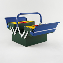 Toolbox Atena Green/Blue in the group Hobby & Creativity / Organize / Storage at Pen Store (137553)