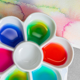 Gansai Tambi Aquarelle 5-set Granulating Colors 3 in the group Art Supplies / Artist colours / Watercolour Paint / Watercolour pans at Pen Store (137569)