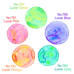 Gansai Tambi Aquarelle 5-set Granulating Colors 3 in the group Art Supplies / Artist colours / Watercolour Paint / Watercolour pans at Pen Store (137569)